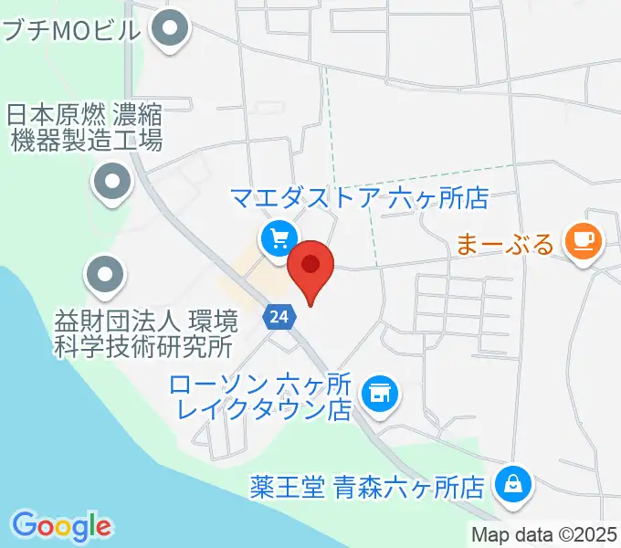 スワニー 六ヶ所村文化交流プラザの地図