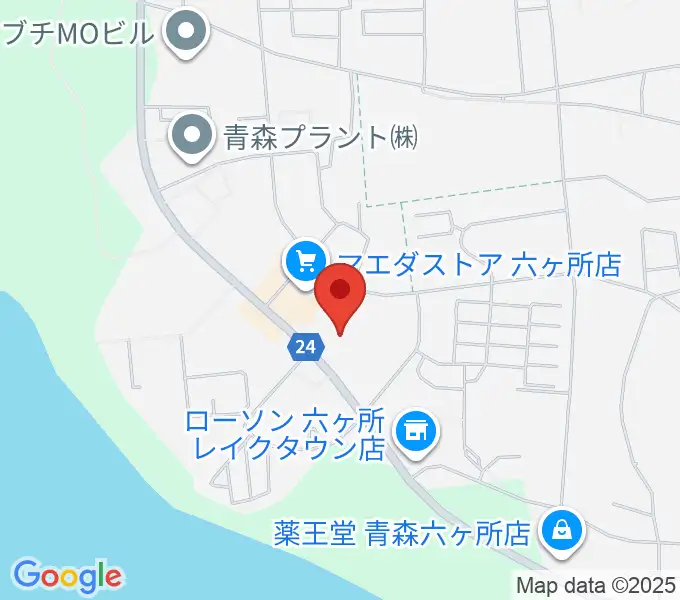 スワニー 六ヶ所村文化交流プラザの地図