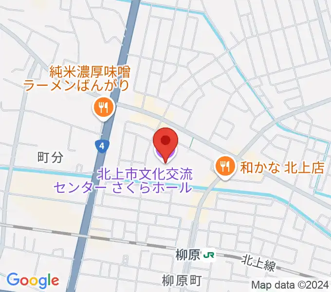 さくらホールfeat.ツガワの地図