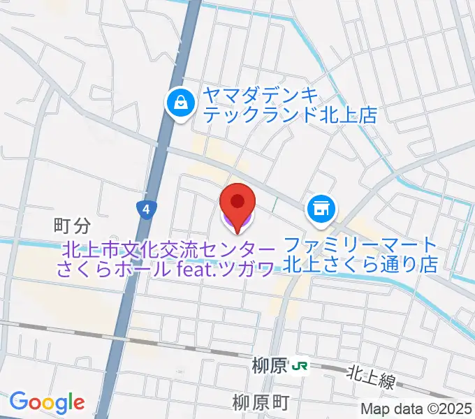 さくらホールfeat.ツガワの地図