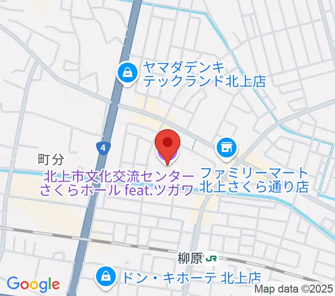 さくらホールfeat.ツガワの地図