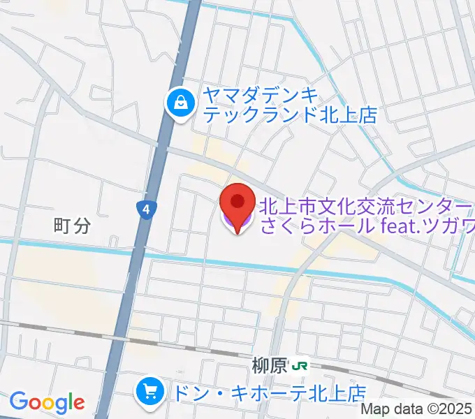 さくらホールfeat.ツガワの地図