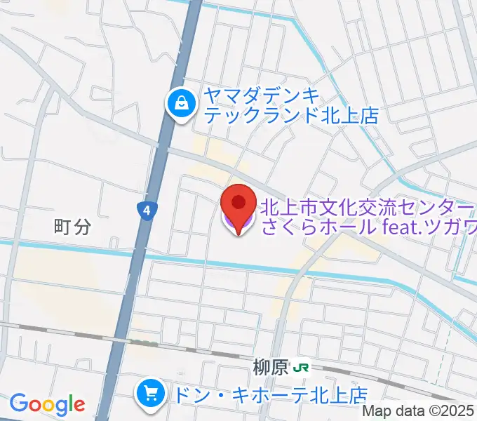 さくらホールfeat.ツガワの地図