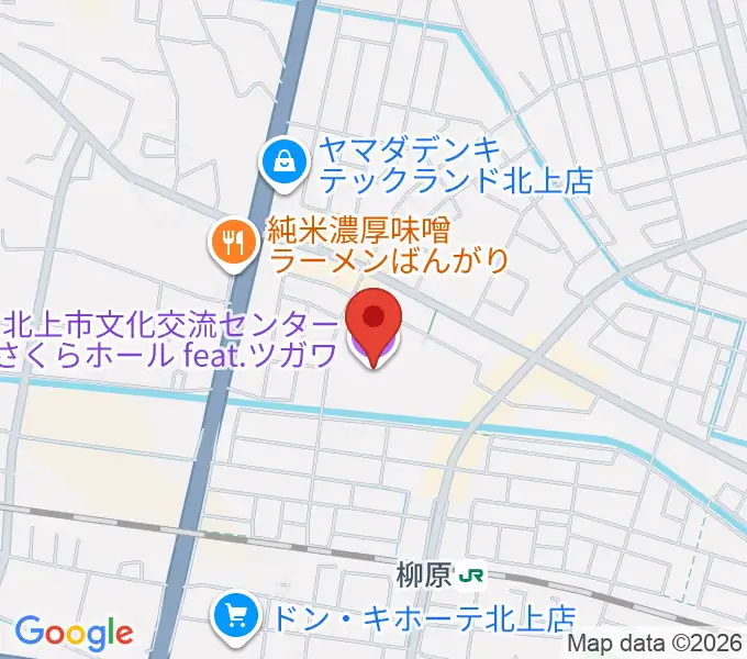 さくらホールfeat.ツガワの地図