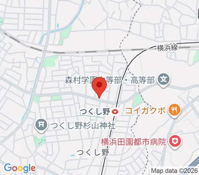 ジャズピアノレッスン@GOOD NEWSの地図