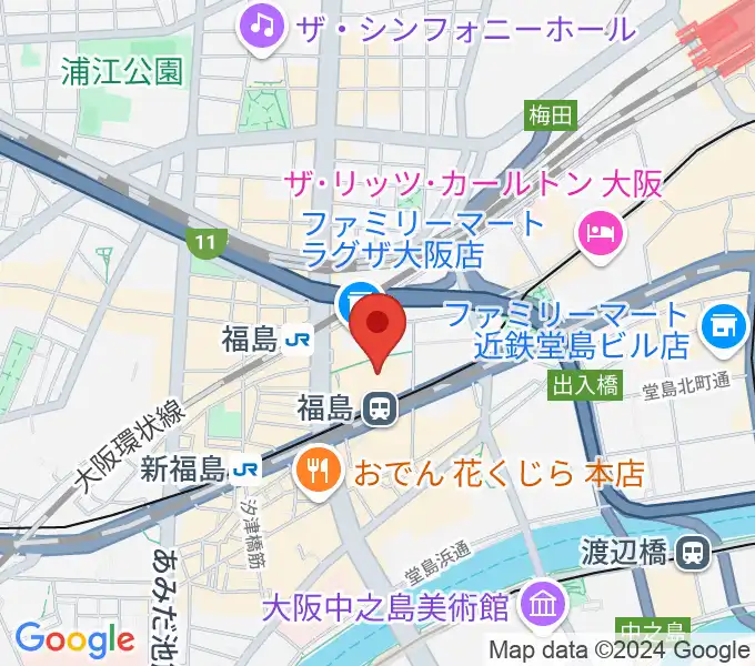 スタジオNECOの地図