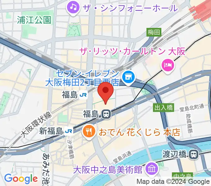 スタジオNECOの地図