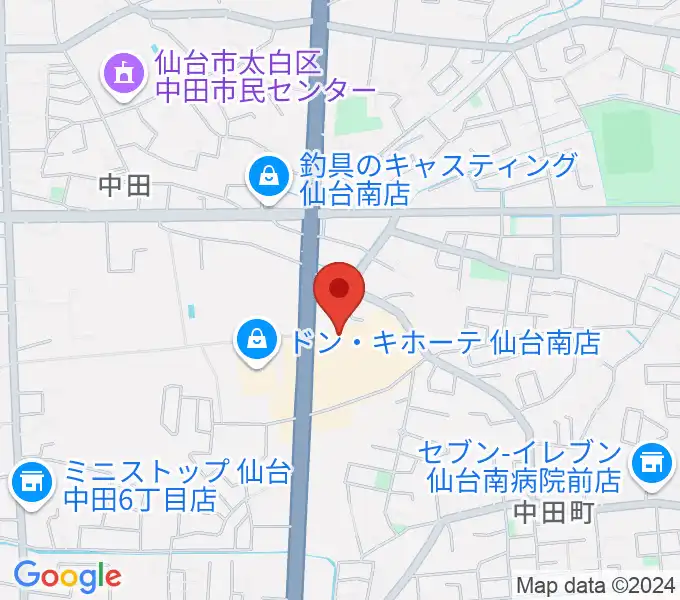 アズテックミュージアムの地図