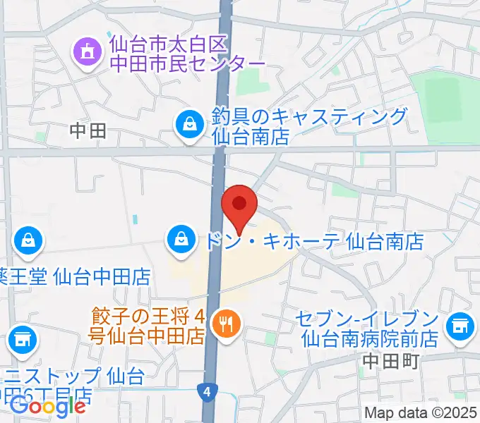 アズテックミュージアムの地図
