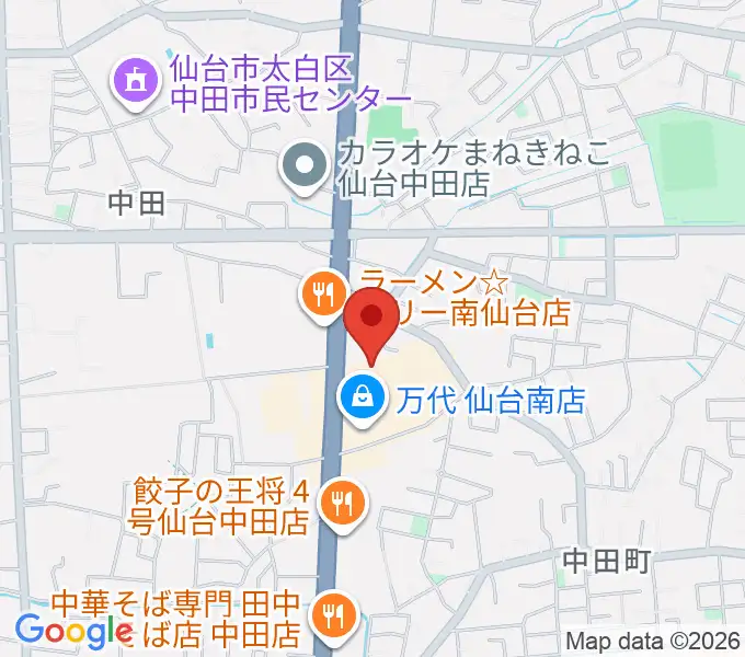 アズテックミュージアムの地図