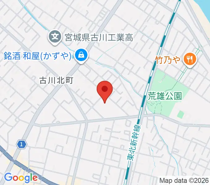 村田工務所 パタ崎さんHall おおさきの地図