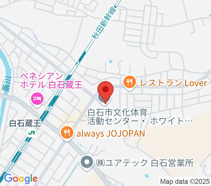 ホワイトキューブの地図