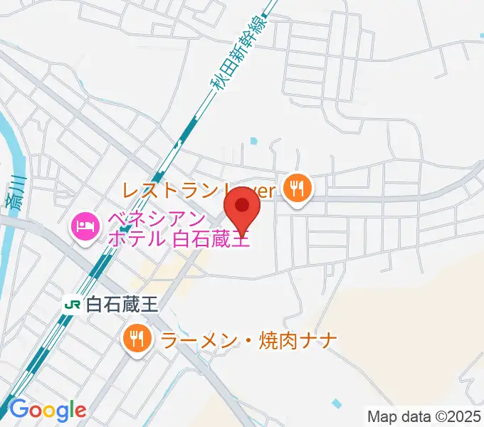 ホワイトキューブの地図