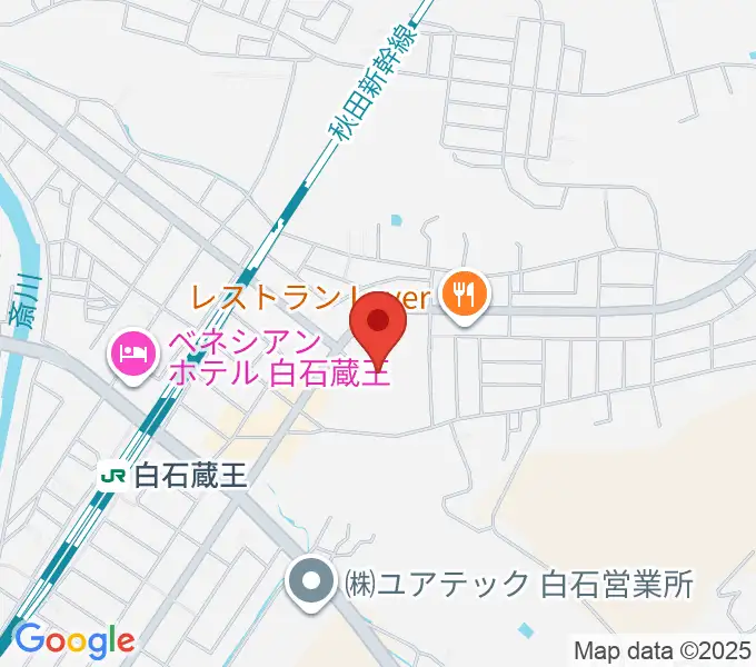 ホワイトキューブの地図