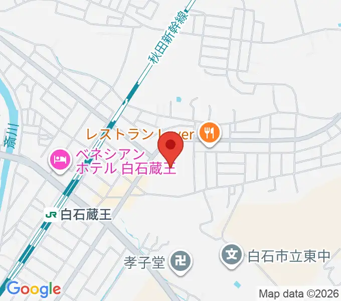 ホワイトキューブの地図