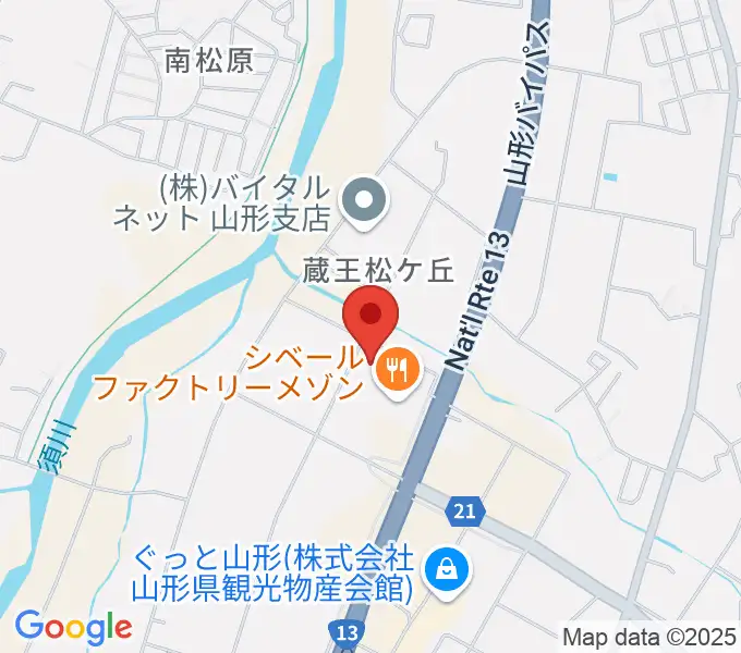 東ソーアリーナの地図