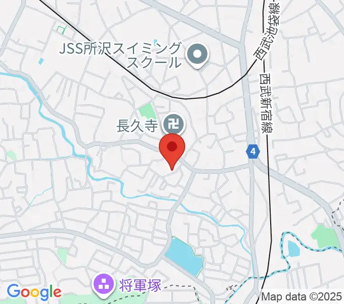 清水利憲ギター教室の地図