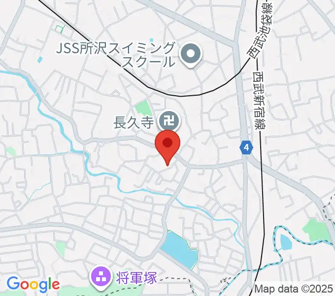 清水利憲ギター教室の地図