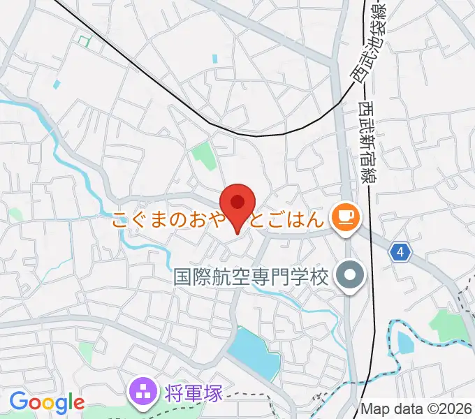 清水利憲ギター教室の地図