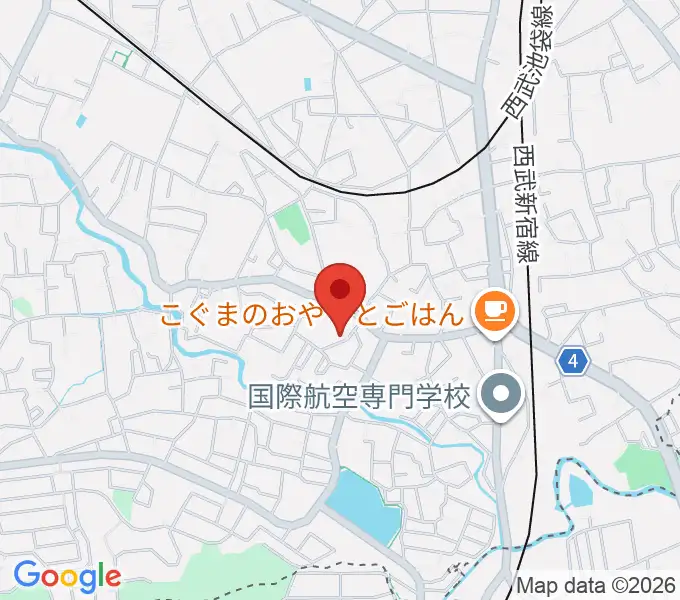 清水利憲ギター教室の地図