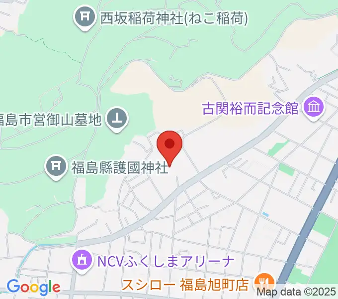 とうほう・みんなの文化センターの地図
