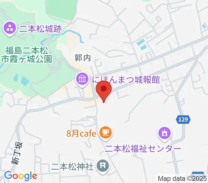 福島県男女共生センターの地図