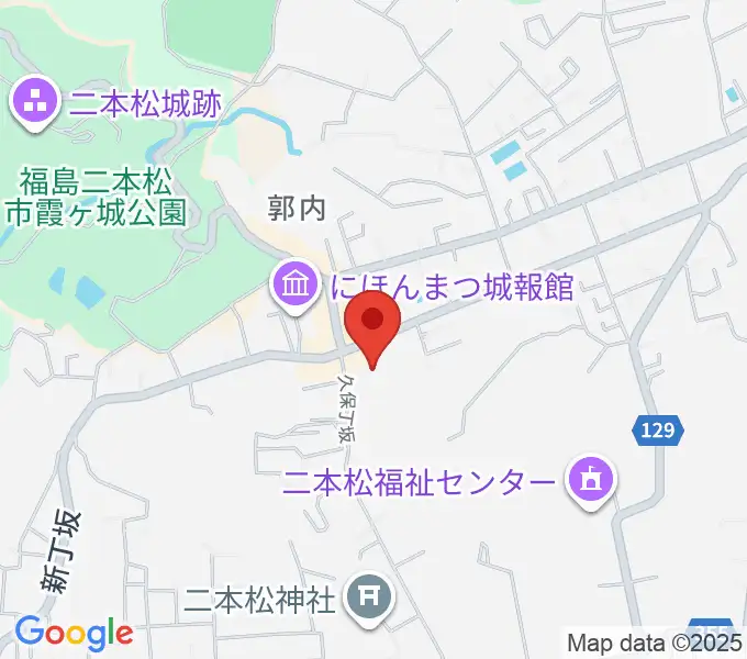 福島県男女共生センターの地図