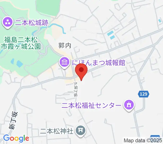 福島県男女共生センターの地図