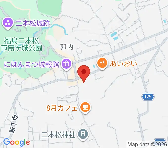 福島県男女共生センターの地図