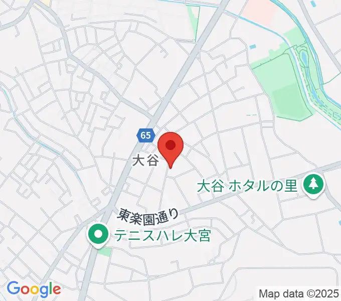 七里コミュニティセンターの地図
