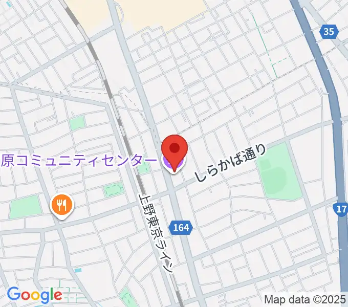 宮原コミュニティセンター の地図