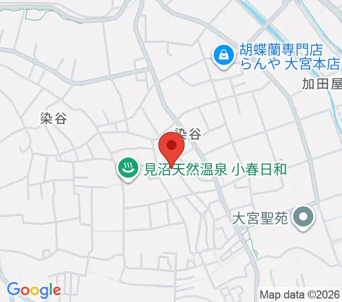 片柳コミュニティセンター の地図