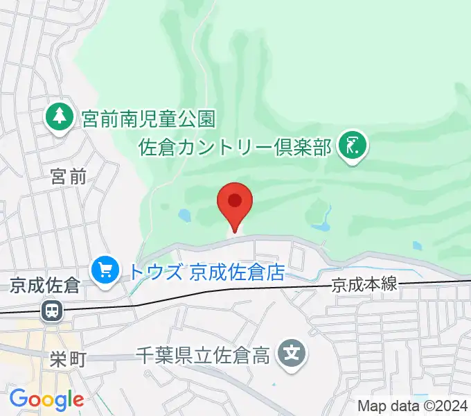 音楽教室 澤村の地図