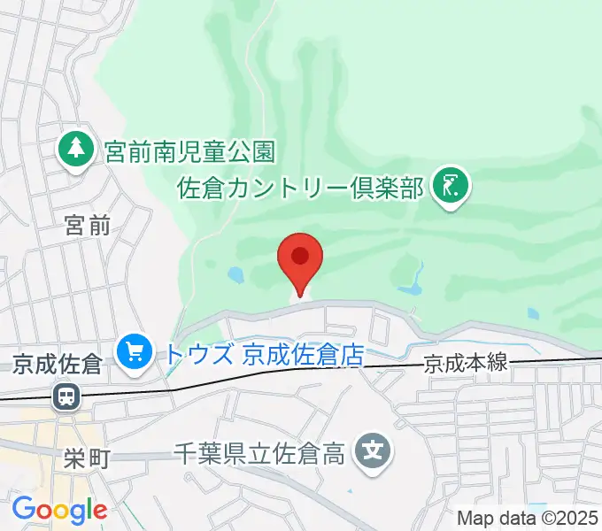 音楽教室 澤村の地図