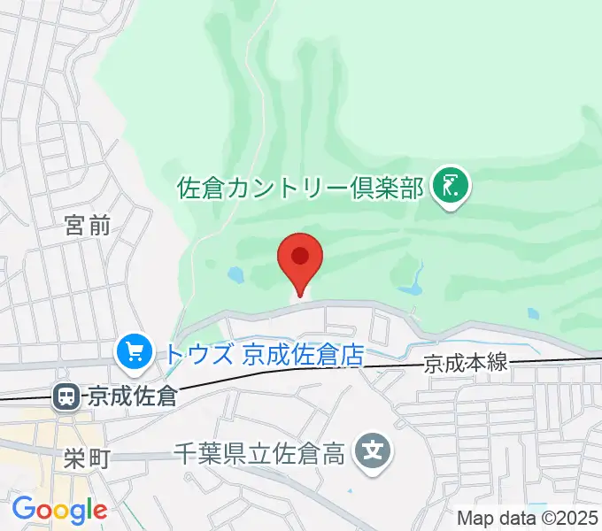 音楽教室 澤村の地図