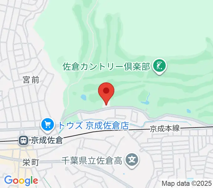 音楽教室 澤村の地図