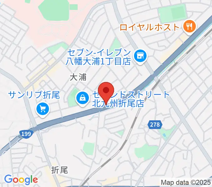 スタジオバンブーの地図