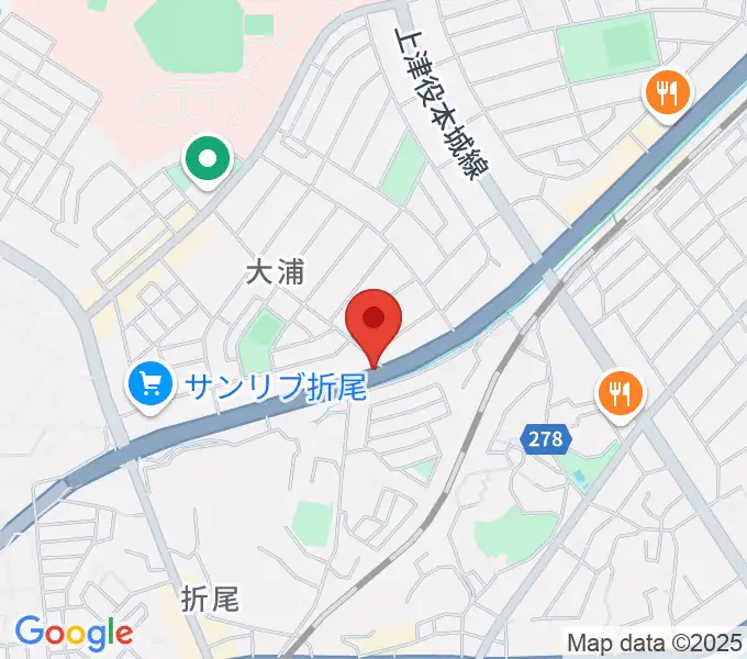 スタジオバンブーの地図