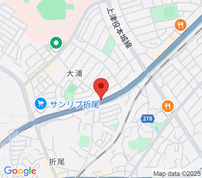 スタジオバンブーの地図