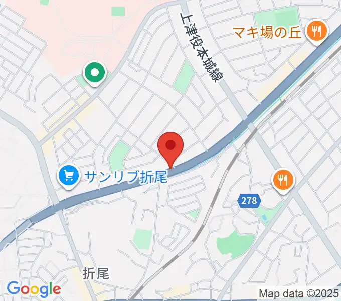 スタジオバンブーの地図