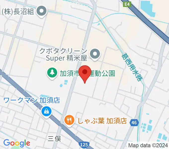 パストラルかぞの地図