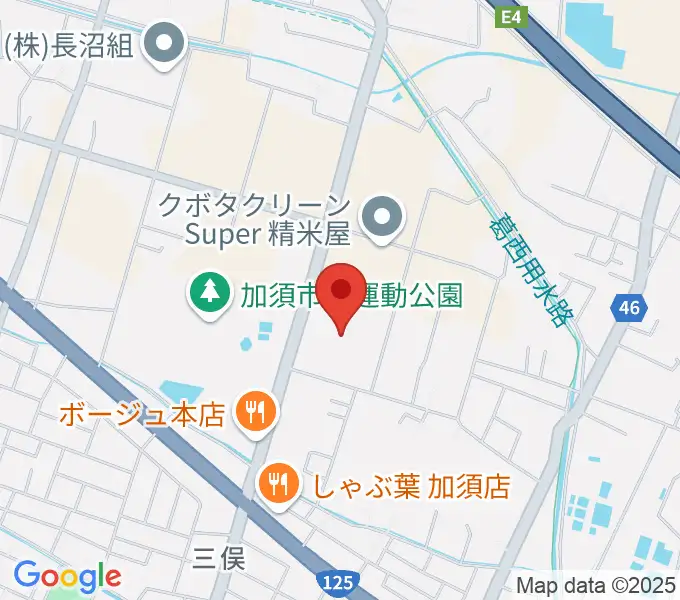 パストラルかぞの地図