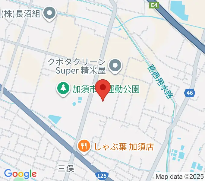 パストラルかぞの地図