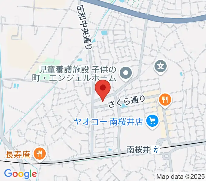 庄和地区公民館の地図