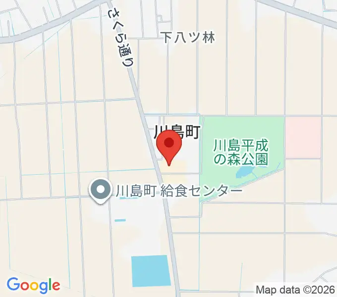 川島町民会館の地図