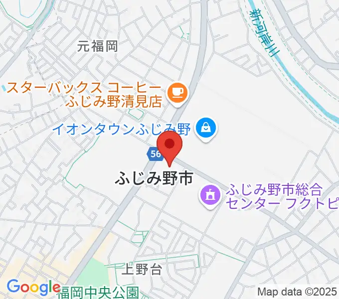 ふじみ野ステラ・イーストの地図