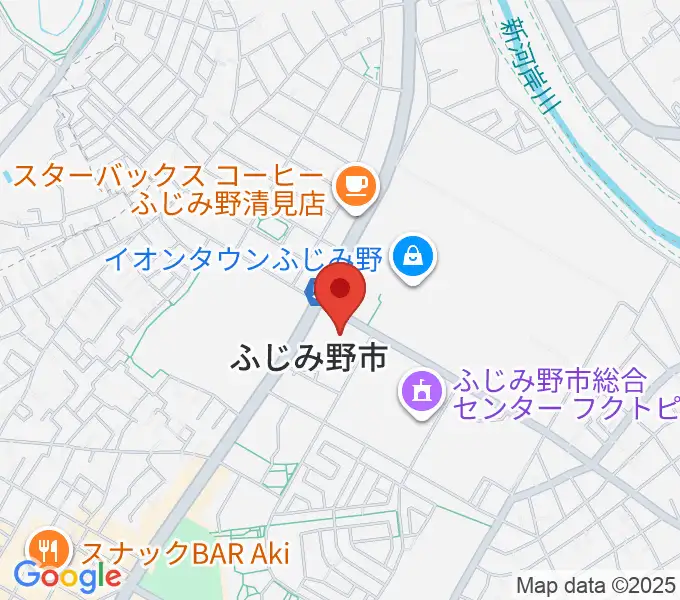 ふじみ野ステラ・イーストの地図