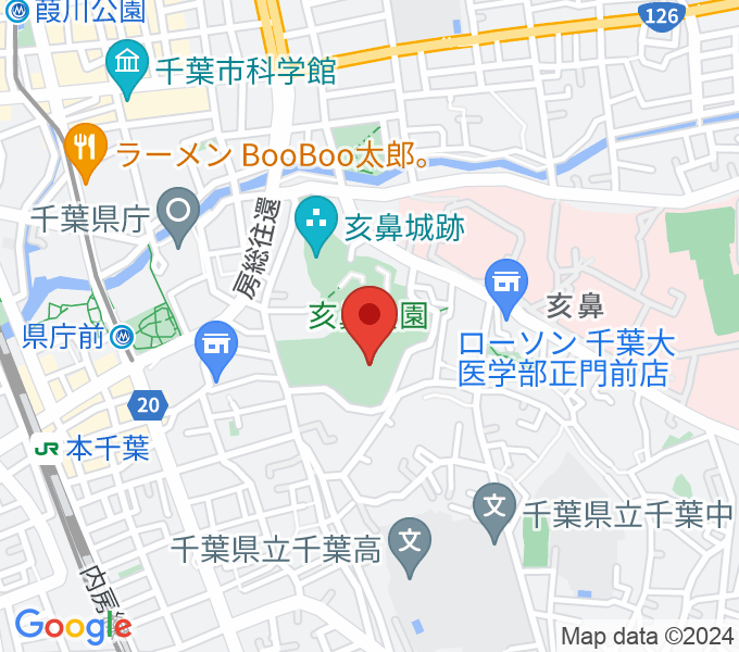 千葉県文化会館の場所