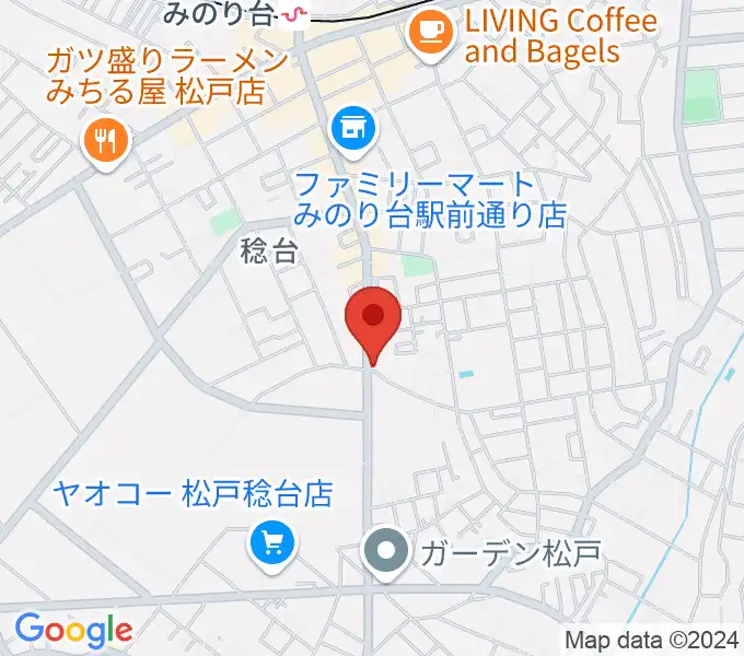 松戸ブルートレインの地図