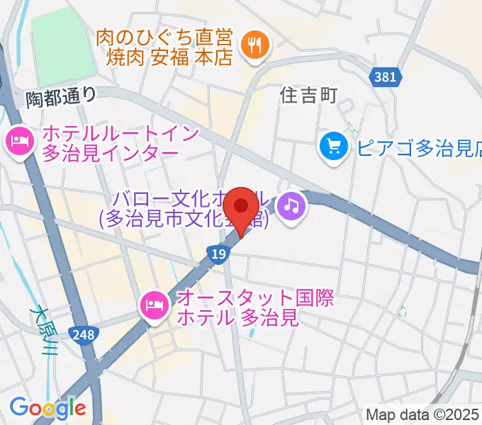 サウンドスタジオエリシアンの地図